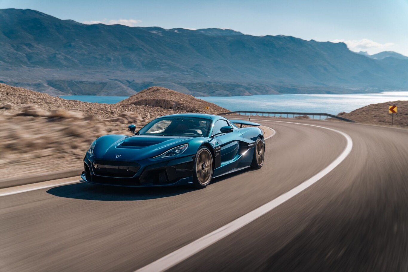 Original Rimac Rimac Nevera el hipercoche eléctrico con 1.900 caballos y del que sólo ...